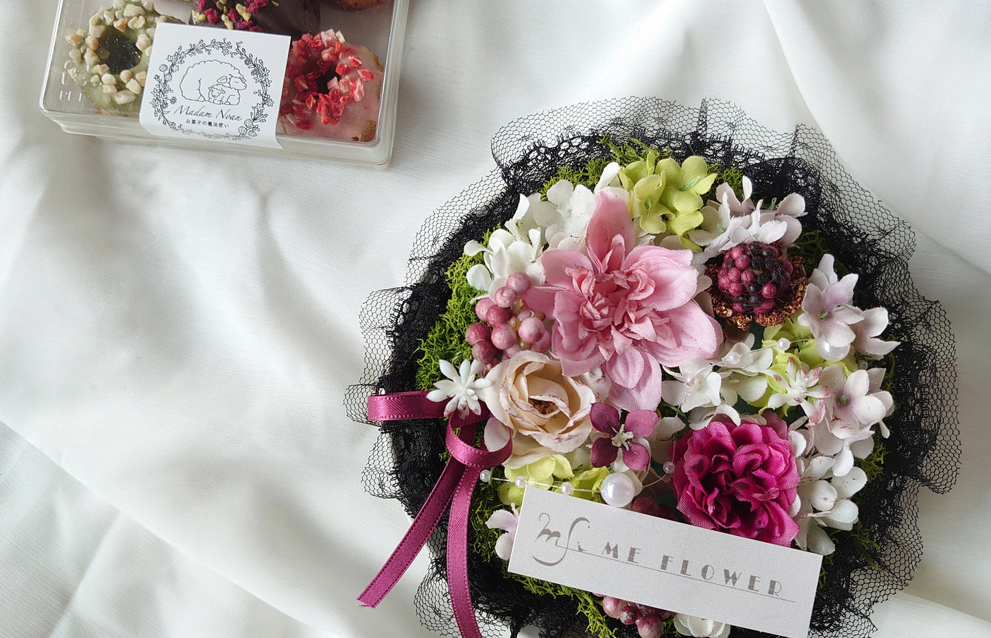 焼き菓子「母の日【ミニクグロフとお花のセット】」