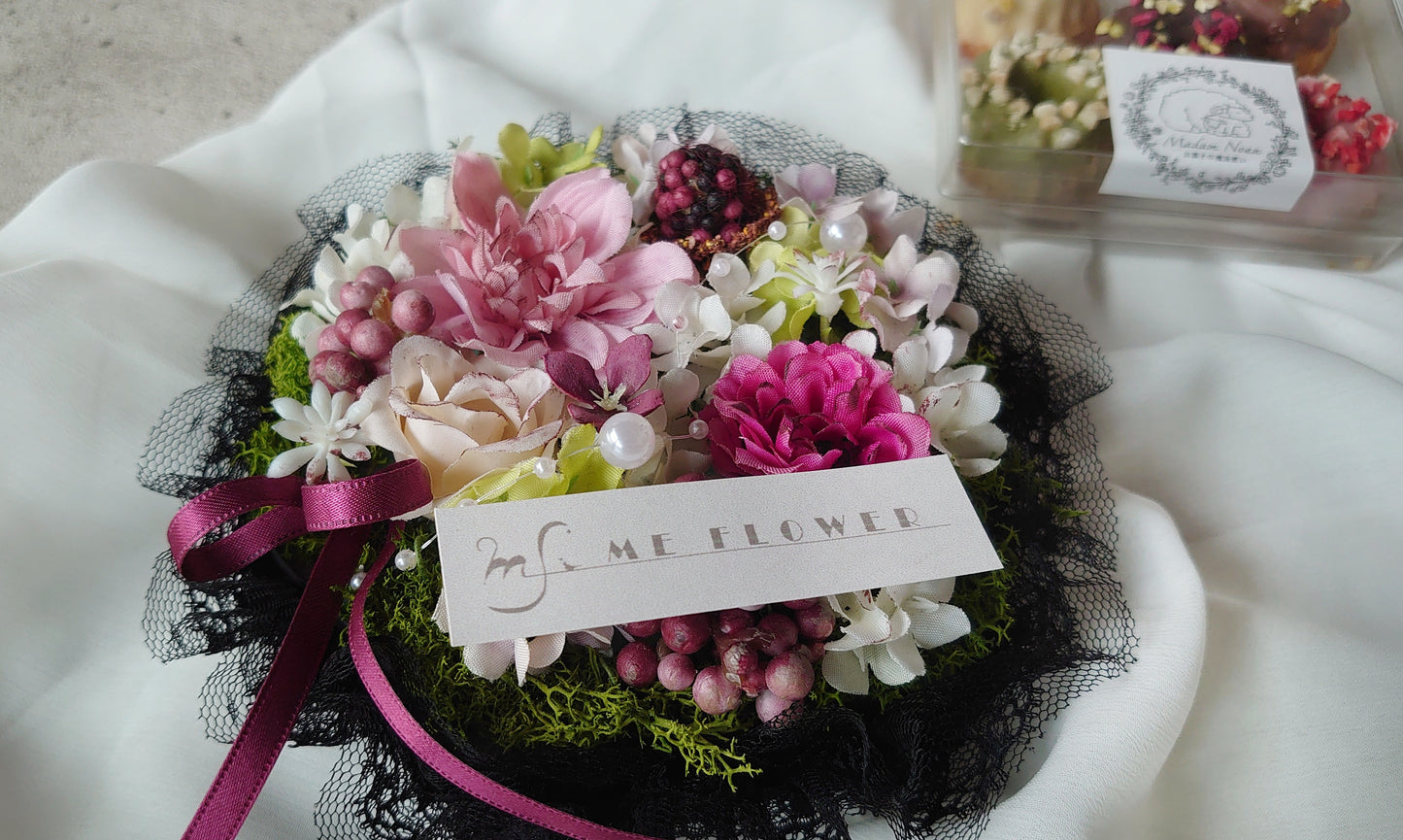 焼き菓子「母の日【ミニクグロフとお花のセット】」